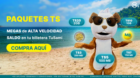 Paquetes para clientes Bitel